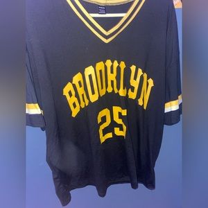 black white and gold jersey